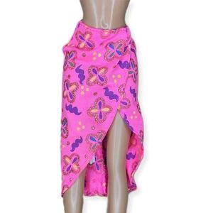 Barbie 1994 Bead Fun Fashion Swingin' Fringe Skirt Pink Faux Wrap Mattel #12623